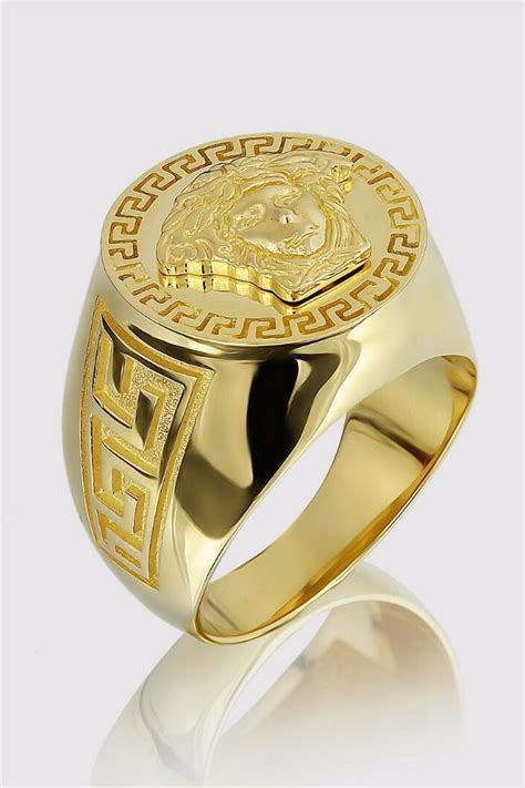 versace rings sale|men Versace rings 14k gold.